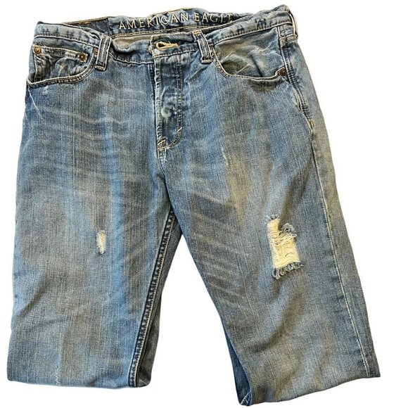 AMERICAN Eagle Straight Leg Men's Jeans Size 34/30 - Picture 13 of 13